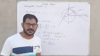 Complex analysis/lecture-9 /stereographic projection