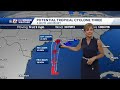 WATCH: Dry for now, eye on the tropics