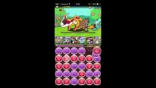 パズドラ【モンスターハンター4Gコラボ　G級】パンドラPTノーコン攻略