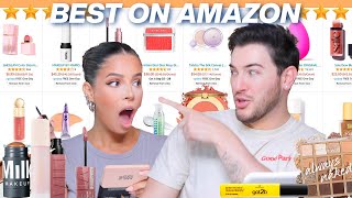 trying of Amazon makeup MUST HAVES 2023 & being brutally honest