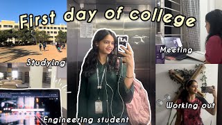 FIRST DAY OF COLLEGE AFTER BREAK | Engineering student