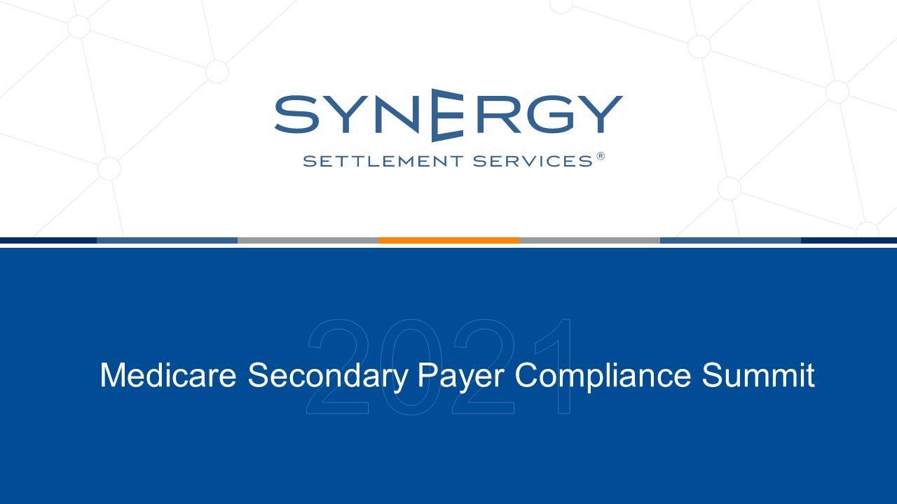 2021 Medicare Secondary Payer (MSP) Compliance Summit - YouTube