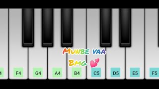 Munbe Vaa | Piano Notes | Sillunu Oru Kaadhal