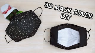 3D Mask Cover DIY | Face mask cover tutorial