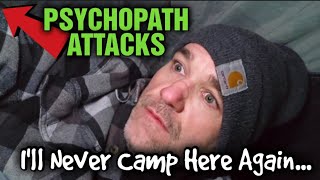 THE SCARIEST NIGHT OF MY LIFE | ATTACKED WHILE CAMPING DEEP IN THE WOODS