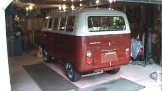 putting the 1967 vw bus back together