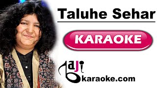 Talu E Sehar Hai Shame Qalandar | Video Karaoke Lyrics | Abida Parveen, Saraiki, Bajikaraoke
