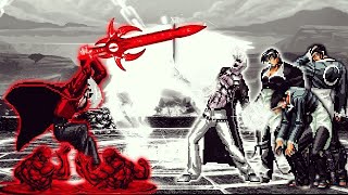 [KOF Mugen] Blood Orochi Iori Vs WF Orochi Iori Team