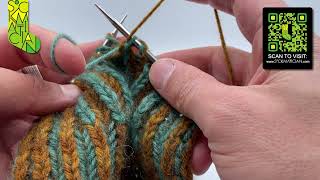 Blip-Free Right-Leaning Single Decrease in Inverted Double-knitted Brioche —A Sockmatician Tutorial
