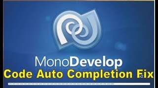 Code Auto Completion in Mono Develop
