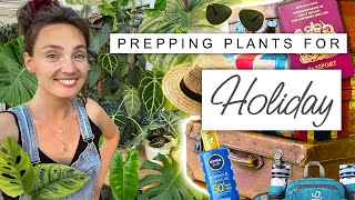 How To Prep Plants For Holiday ☀️ Leaving My Plants For A Surprise Road Trip