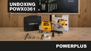 POWERPLUS - Unboxing the POWX0361 jigsaw