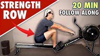 20-Minute Strength-Building Row Follow-Along Workout