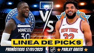 PRONOSTICOS DE NBA Y NHL 17/01/2025 🔥PARLAY GRATIS🔥