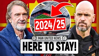 Ten Hag 'Here Next Season'! | Man United News