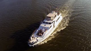 Yacht Justine Aerial Video