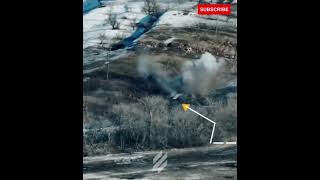 Ukrainian soldiers destroyed Russian infantry units with AHS Krab self-propelled track gun-howitzer