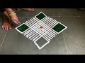 Easy 5*1 padikolam designs| Simple muggulu designs| easy rangoli designs| Beginners kolam