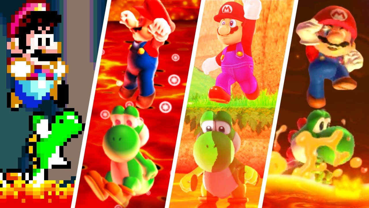 Evolution Of Yoshi At Declan Bundey Blog