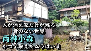 【田舎景色】人の消えた煤川集落の静寂な世界 埼玉県小鹿野町