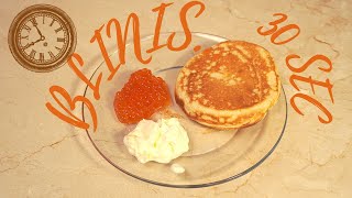 Amazing FRENCH blinis in a 30s recipe by Cakes and Tips