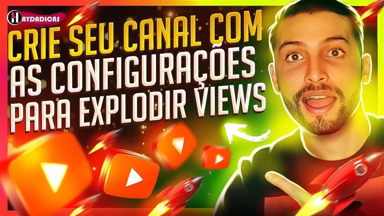 🚀COMO CRIAR E CONFIGURAR UM CANAL DO YOUTUBE DO ZERO EM 2023 - Rápido ...