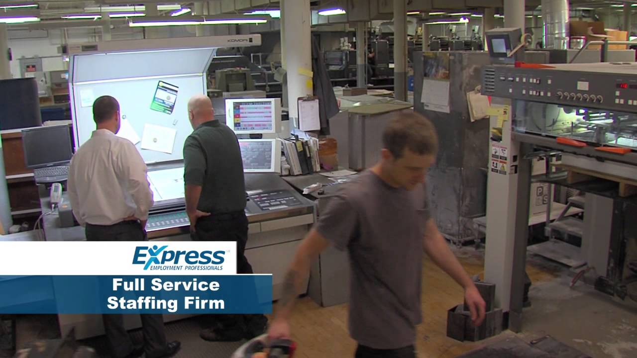 Express Employment Professionals "Staffing Services" - YouTube