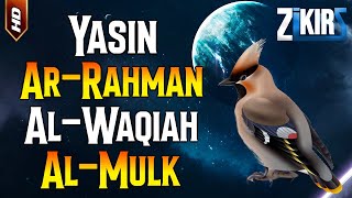 Surah Yasin,Surah Ar Rahman,Surah Al Waqiah,Surah Al Mulk | Paling Merdu