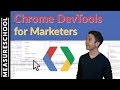How to use Chrome Developer Tools as a Marketer