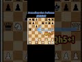 scandinavian defense 開局陷阱！ chess chessgame openingtraps shorts 西洋棋 國際象棋