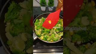 Baby corn and broccoli salad recipe| Healthy salad Indian recipe #cookingbug