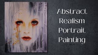 Abstract Realism Portrait Painting