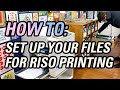 HOW TO: Set up your files for Riso printing at Risolve Studio