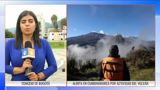 Cundinamarca se alista ante emergencia por volcán Nevado del Ruiz