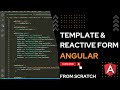 Reactive and Template Forms In Angular | angular tutorial | angular tutorial for beginners