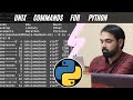 #4 Unix Commands to run Python codes || Python using command prompt in Windows, Mac n Ubuntu #python