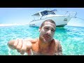 WE GOT A NEW BOAT Spearfishing Remote Islands Catch And Cook Part 1 - YBS Lifestyle Ep 53