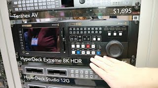 Blackmagic Design HyperDeck Extreme 8K HDR Video Recorder - NAB 2019