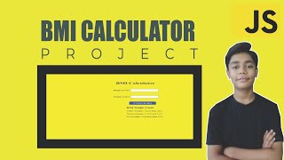 JAVASCRIPT Course Project Based Learning - Bmi Calculator Using Javascript Project #24