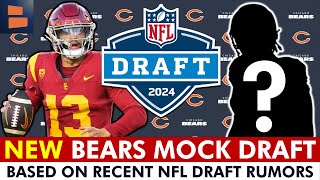 Chicago Bears Mock Draft Ft. LATEST 2024 NFL Draft Rumors: Caleb Williams + Trad
