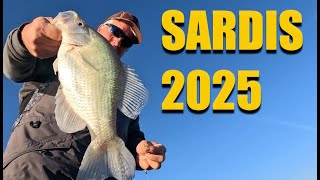 Winter Mississippi Crappie   Sardis Lake 2025