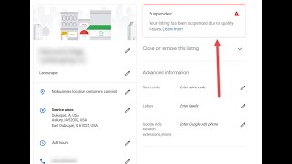 निलंबित और बंद हो चुके प्रोफ़ाइल को कैसे ठीक करें - Suspended Google my business kaise theek karen