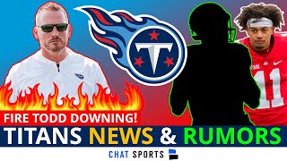 FIRE Todd Downing? + Titans Rumors & News On Dennis Daley, Todd McShay Mock Draft, Kevin Hogan Signs