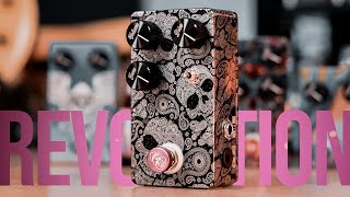 Flattley Pedals REVOLUTION Demo // 3 Dynamic Overdrive Sounds In 1 Box // Feat. Rakel Salazar