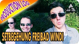 Das INTERNETPHÄNOMEN! - SETBEGEHUNG Freibad Windi Freital | Production VLOG