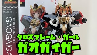 「美プラ」クロスフレームガール・ガオガイガー