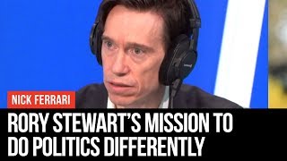 Rory Stewart's Mission To Talk To Everybody - Conservative Leadership Contest - LBC