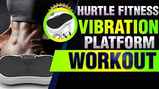 Hurtle Fitness Vibration Platform Workout Machine | Exercise Equipment For Home | Vibration Plate