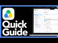 How To Use Google Drive For Desktop - Beginners Guide (2026)