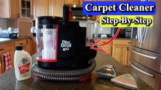 How to Use The Dirt Devil Portable Spot Cleaner